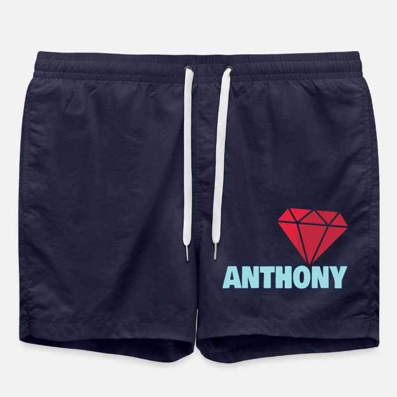 Anthony as Noble - Swim Trunks - french navy