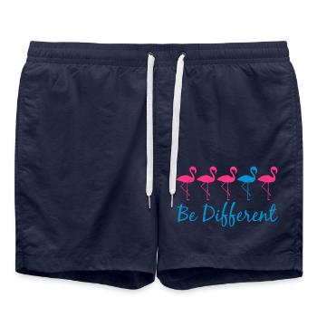 différence de texte soit différent beaucoup de modèle d'équipe re - Short de bain - bleu marine - Devant - AI Model Male 185 light (185cm)