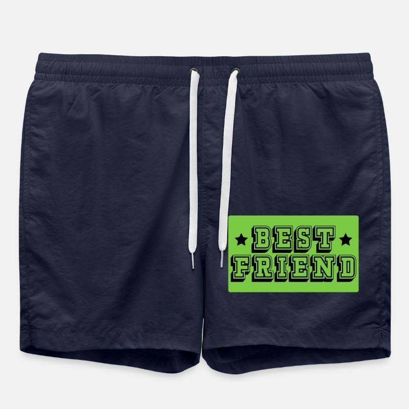 Meilleur ami gruen tshirt - Short de bain - bleu marine