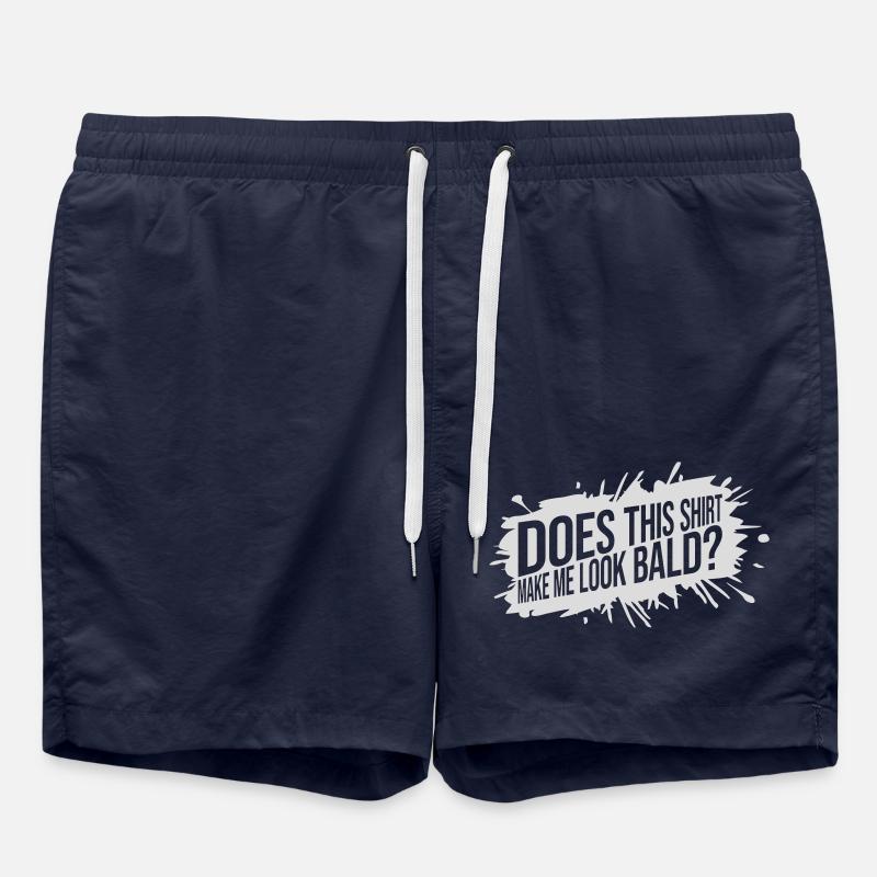look soon shirt quote - Swim Trunks - french navy