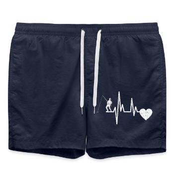 Fishing Fishing hooks Fishing Fishing Fishing Fishing - Swim Trunks - french navy - Front - AI Model Male 185 light (185cm)