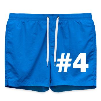 #4 - Short de bain - cobalt blue - Devant