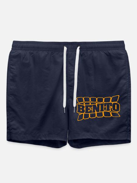 Name Benito - Swim Trunks - french navy
