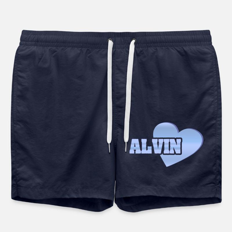 Alvin d’or - Short de bain - bleu marine