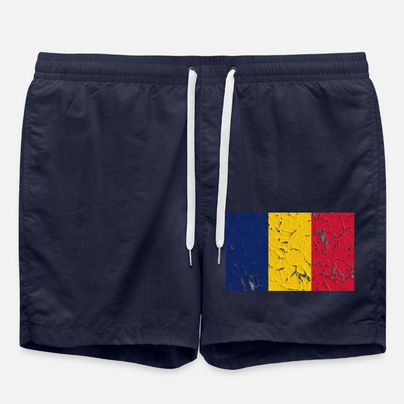 Tchad - Short de bain - bleu marine