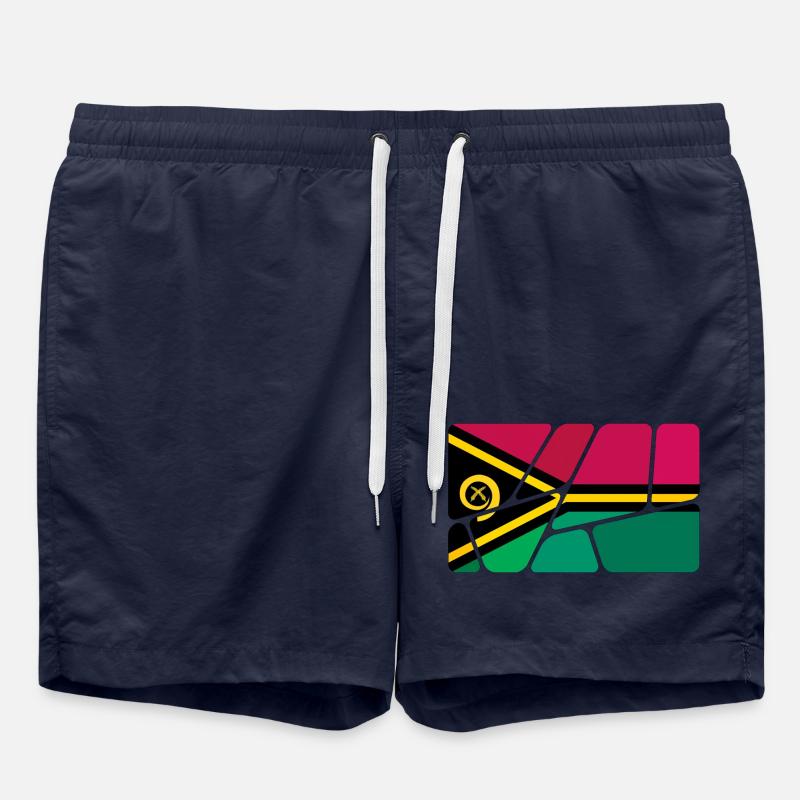 Vanuatu als Vanuatu - Badeshorts - French Navy