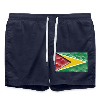 Guyana comme Guyana - Short de bain - bleu marine - Devant - AI Model Male 185 light (185cm)