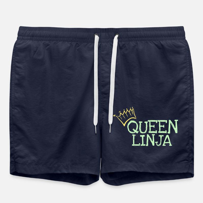 Linja - Short de bain - bleu marine
