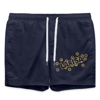 Cadeau pour Larisa - Short de bain - bleu marine - Devant - AI Model Male 185 light (185cm)