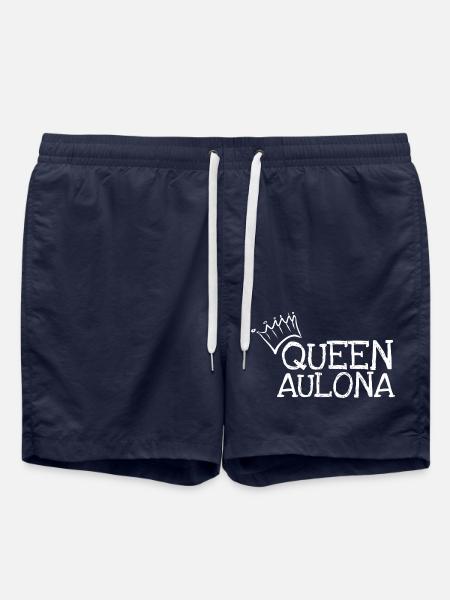 First name Aulona - Swim Trunks - french navy