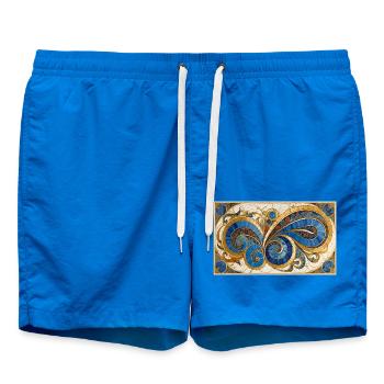 Paisley 1 - Badeshorts - Cobalt blue - Vorne