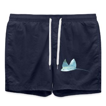 Rochen - Badeshorts - French Navy - Vorne - AI Model Male 185 light (185cm)