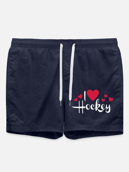 hockey - Short de bain - bleu marine