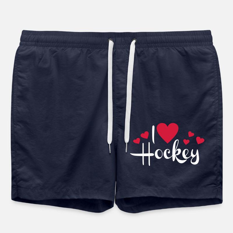 hockey - Short de bain - bleu marine