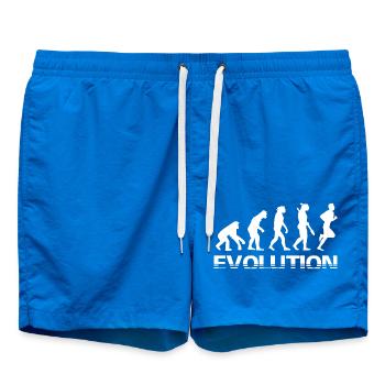 Laufen Evolution Geschichte Joggen - Badeshorts - Cobalt blue - Vorne