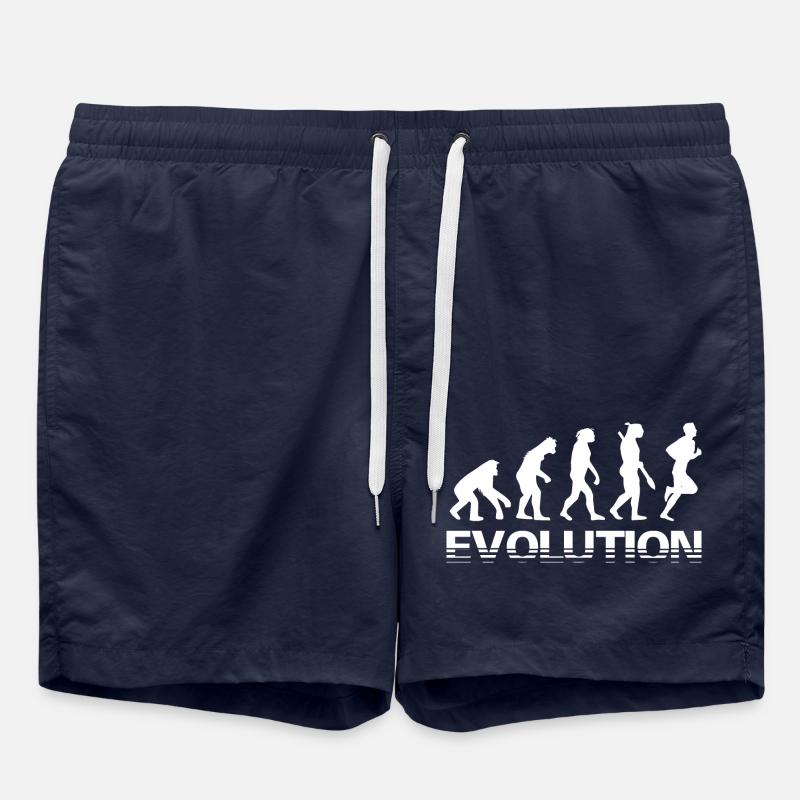 Courir Evolution Histoire Jogging - Short de bain - bleu marine