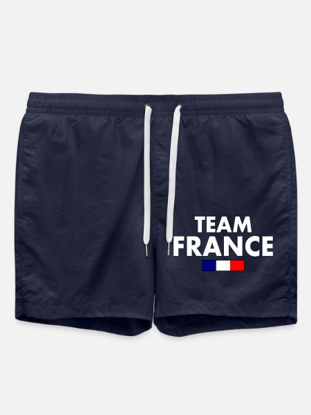 Team france - Swim Trunks - french navy