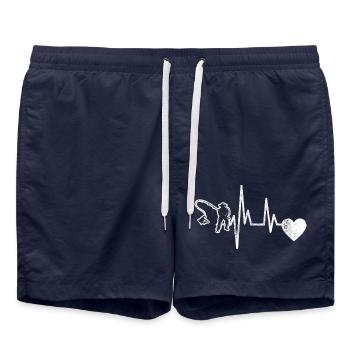 Fishing Fishing Fishing Fishing Fishing hooks Angler - Swim Trunks - french navy - Front - AI Model Male 185 light (185cm)