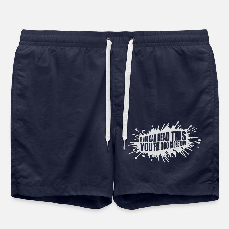 too close to me - Swim Trunks - french navy