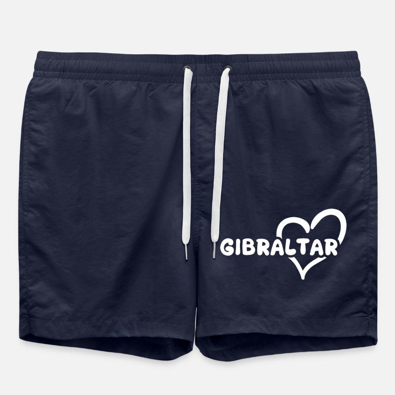 Gift for Gibraltar - Swim Trunks - french navy