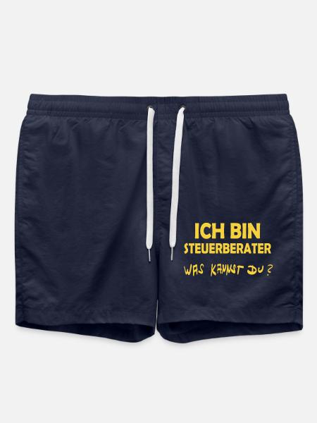 Steuerberater als Beruf - Badeshorts - French Navy