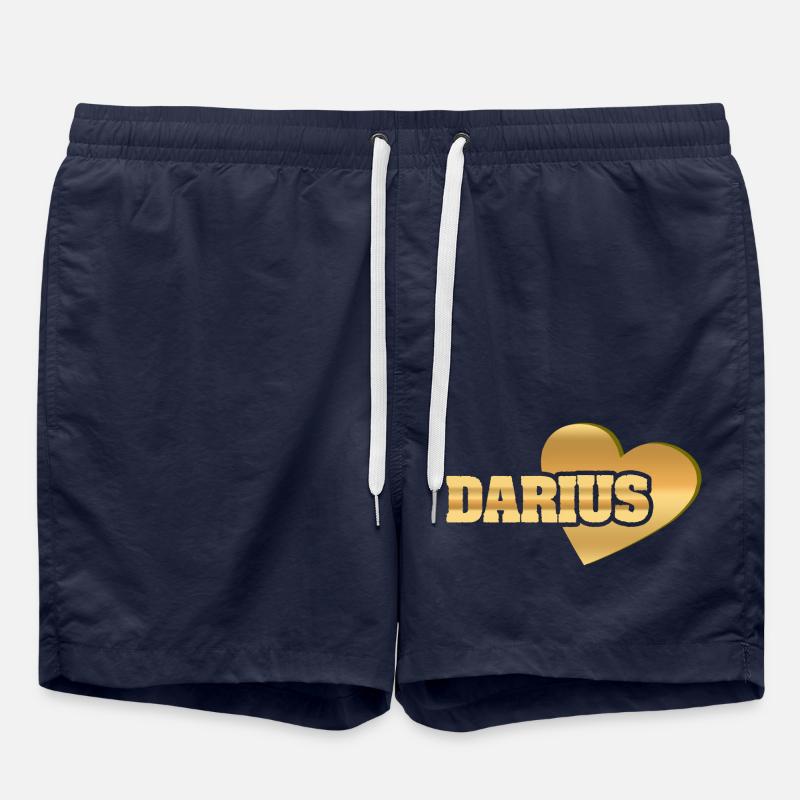 Gold Darius - Swim Trunks - french navy