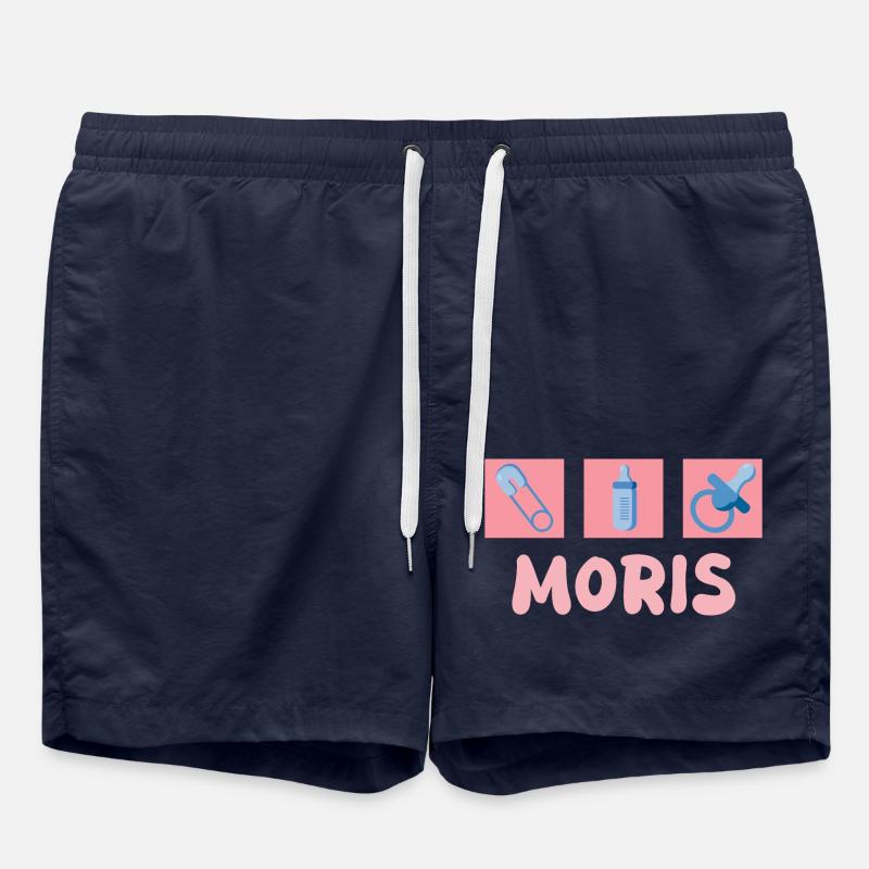 Sucette Moris - Short de bain - bleu marine