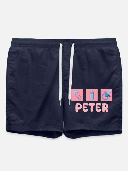 Gift for Peter - Swim Trunks - french navy