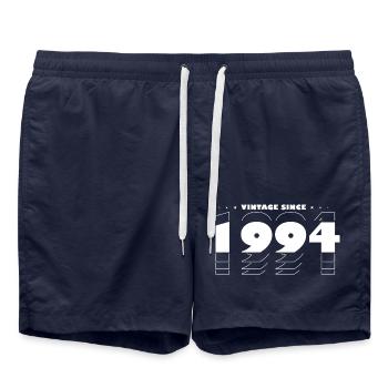 Best of 1994, 31st Birthday Party, Timeless - Swim Trunks - french navy - Front - AI Model Male 185 light (185cm)
