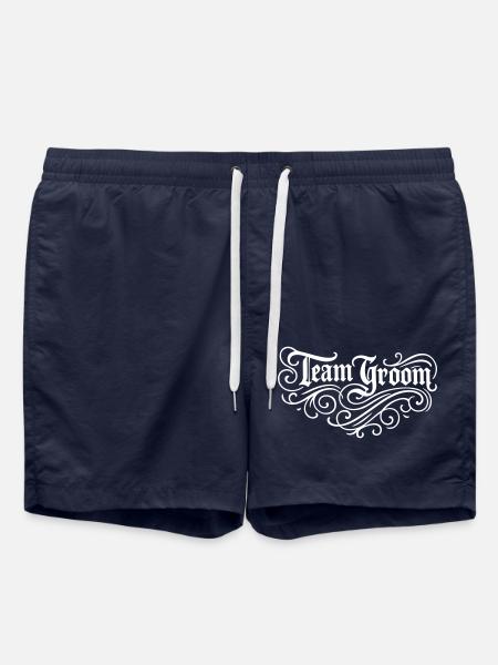 Team Groom - Badeshorts - French Navy