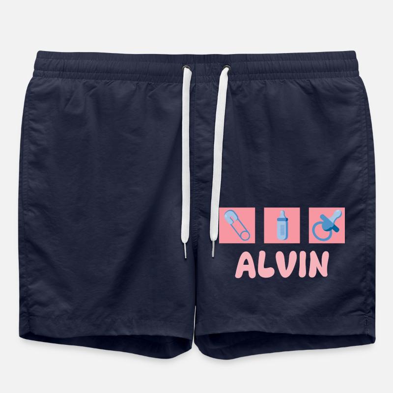 Sucette Alvin - Short de bain - bleu marine