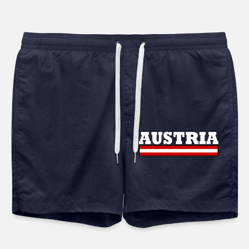 Austria - Short de bain - bleu marine