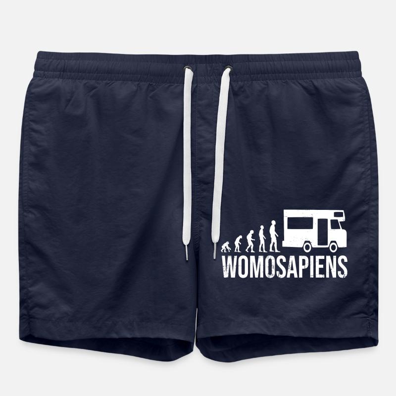 Womosapiens Wohnmobil Evolution - Badeshorts - French Navy