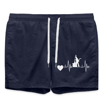 Ramoneur ECG Ramoneur Essenkehrer Pulse - Short de bain - bleu marine - Devant - AI Model Male 185 light (185cm)