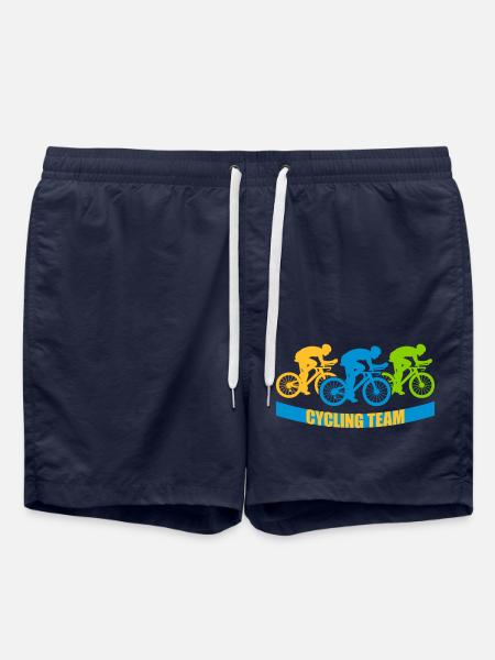 Cycling Team Fahrrad - Badeshorts - French Navy