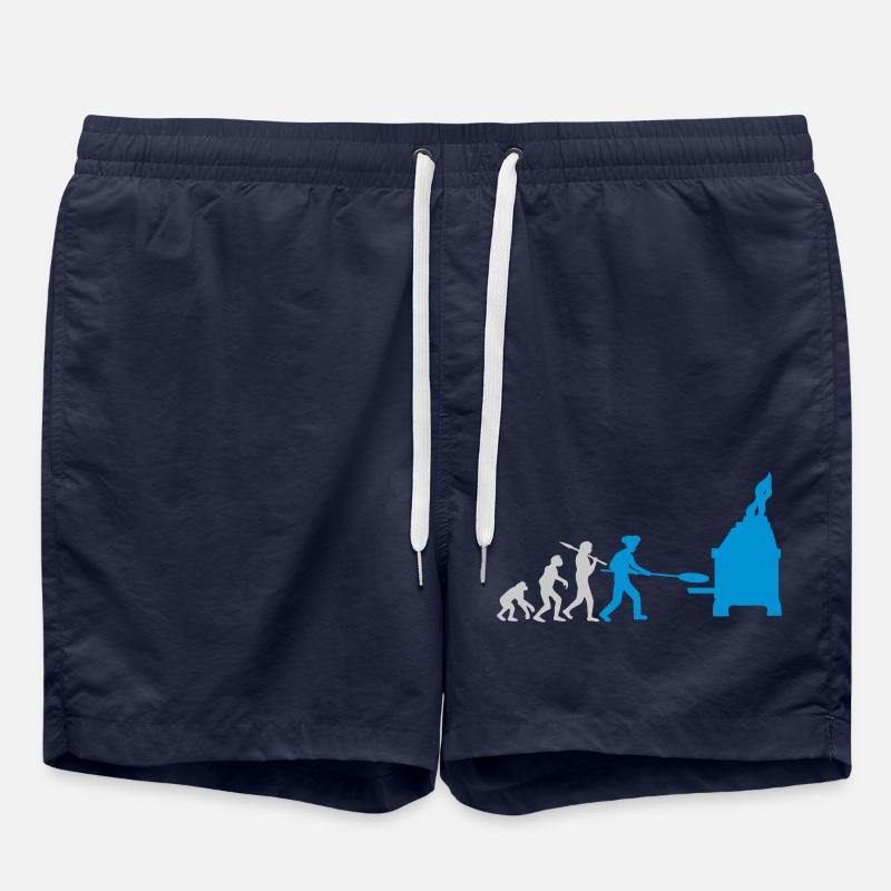 Pizza Bäcker Evolution - Badeshorts - French Navy