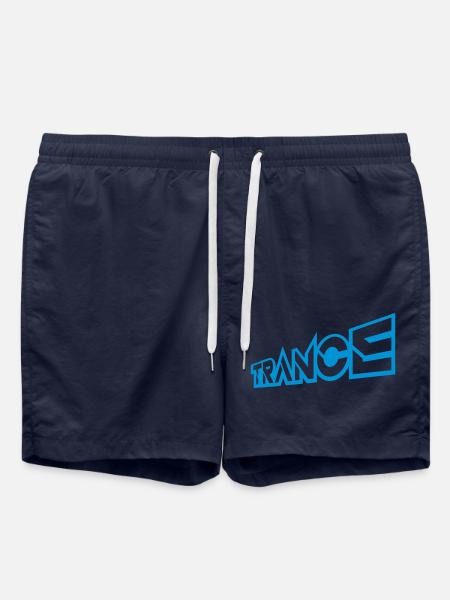 Logo Club Trance Techno - Swim Trunks - french navy