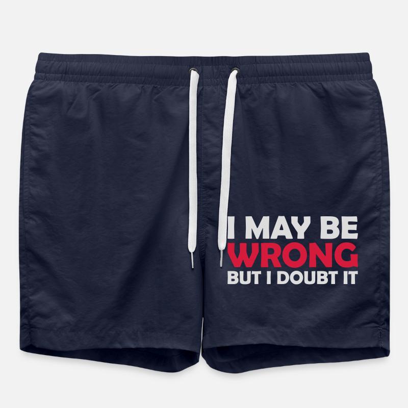 I may be wrong - Badeshorts - French Navy