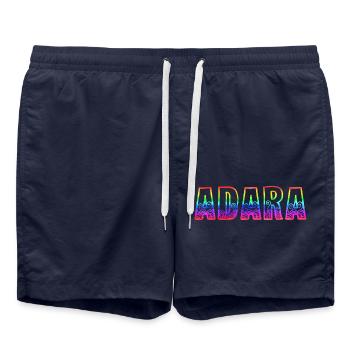 adara rs arc-en-ciel - Short de bain - bleu marine - Devant - AI Model Male 185 light (185cm)
