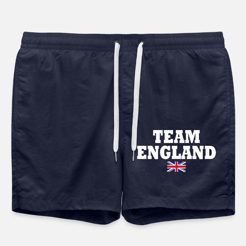 Team england - Short de bain - bleu marine