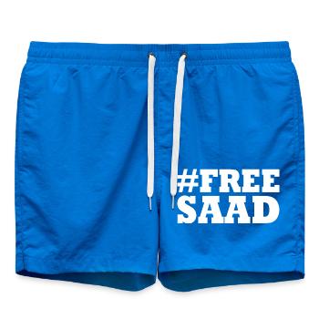 Free saad - Short de bain - cobalt blue - Devant