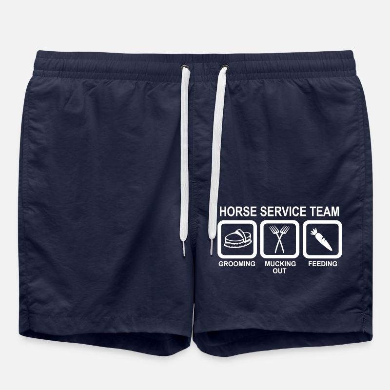 Pferdepfleger - Badeshorts - French Navy