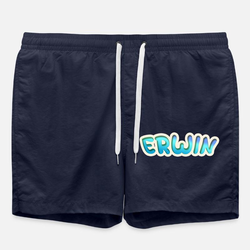 Geschenk für Erwin - Badeshorts - French Navy