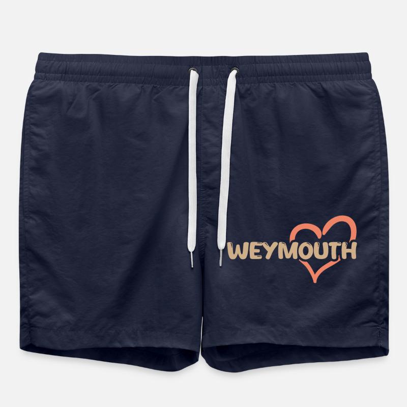 Gift for Weymouth - Swim Trunks - french navy
