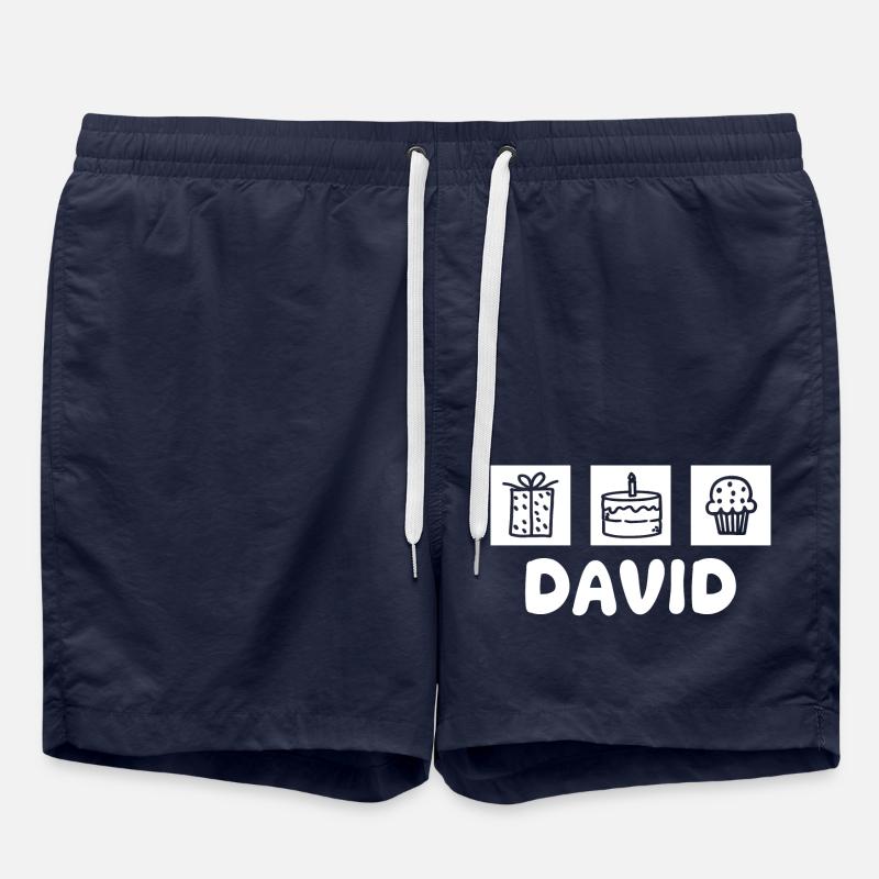 David - Swim Trunks - french navy