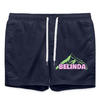 Alpinisme Belinda - Short de bain - bleu marine - Devant - AI Model Male 185 light (185cm)