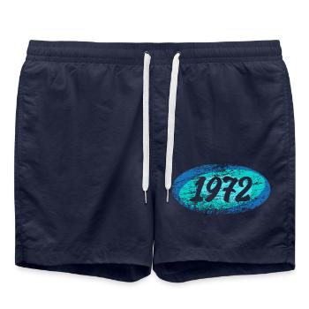 1972 1972 - Swim Trunks - french navy - Front - AI Model Male 185 light (185cm)