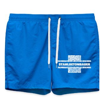 Profession Ouvrier du béton armé - Short de bain - cobalt blue - Devant