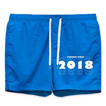 Le meilleur de 2018 - Fêtez 7 ans de rétro vintage - Short de bain - cobalt blue - Devant