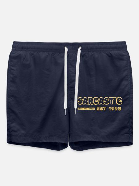 Sarcasm 1998 - Swim Trunks - french navy